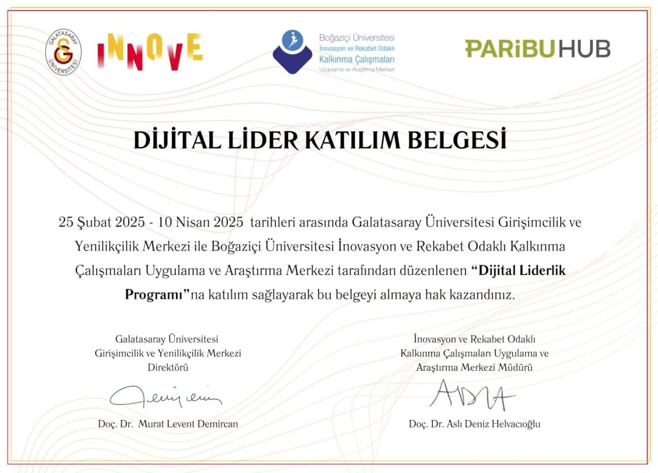 DLA 2025 — Katılım Sertifikası